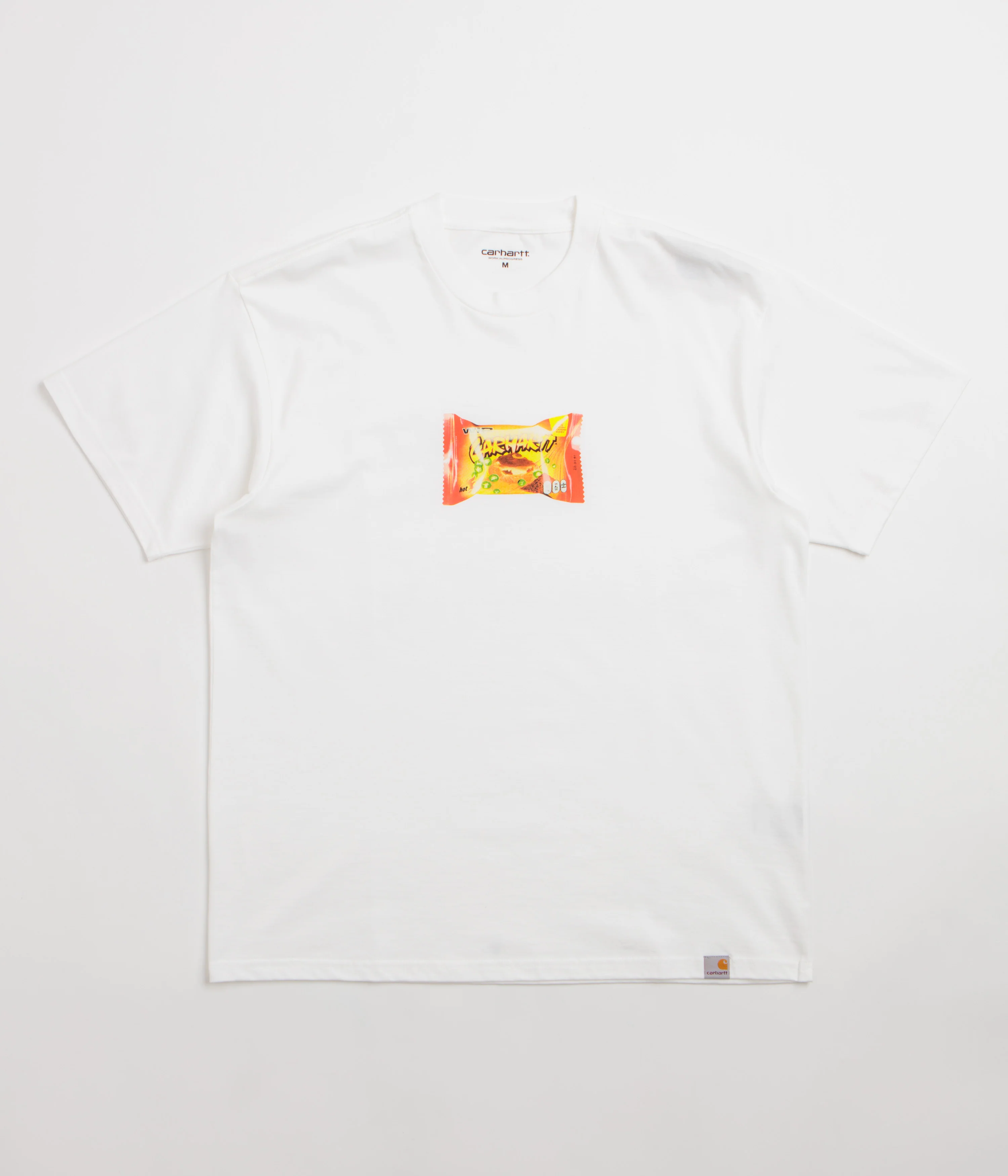 Image of Carhartt Road Side Snack T-Shirt - White
