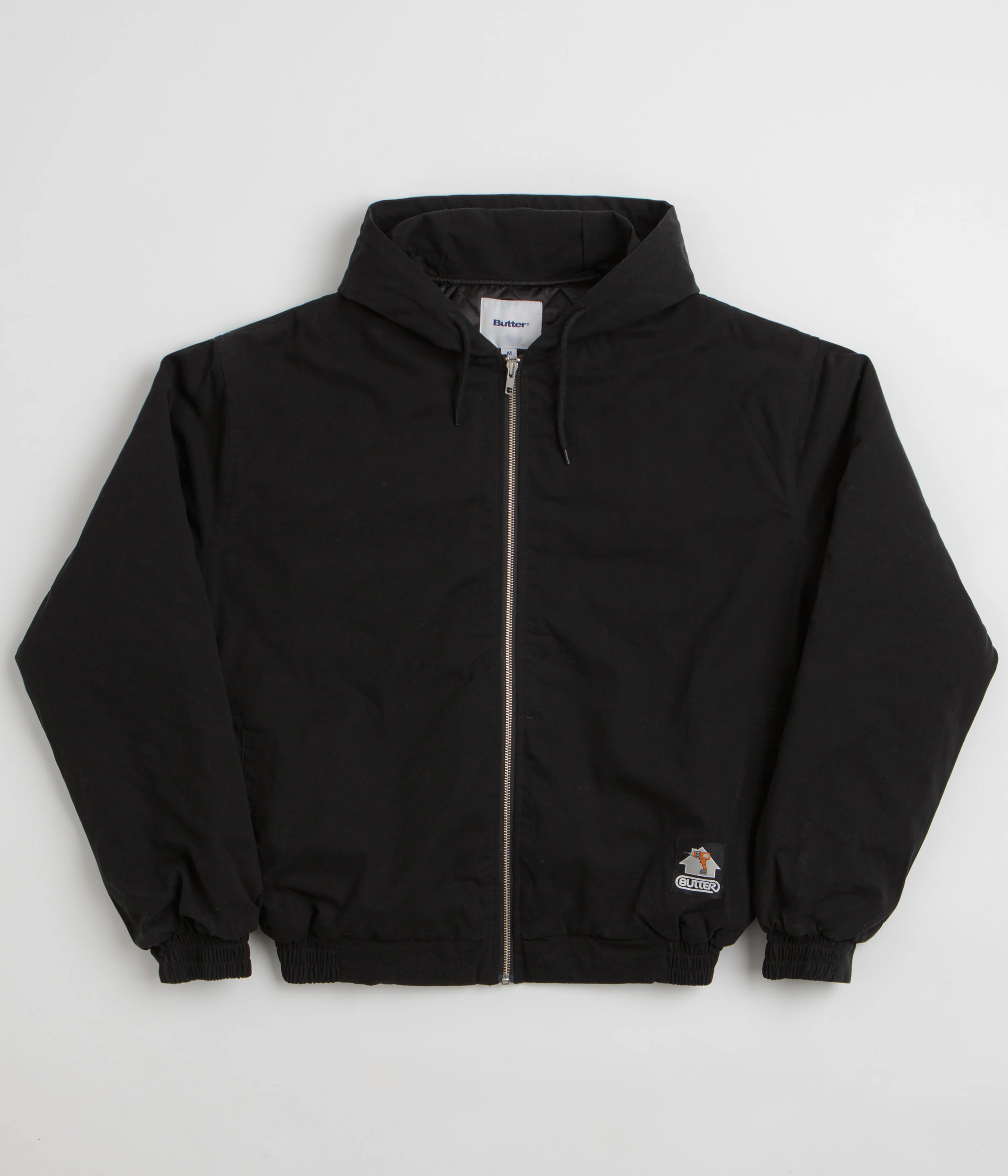 Image of Butter Goods Insulated Work Jacket - Black
