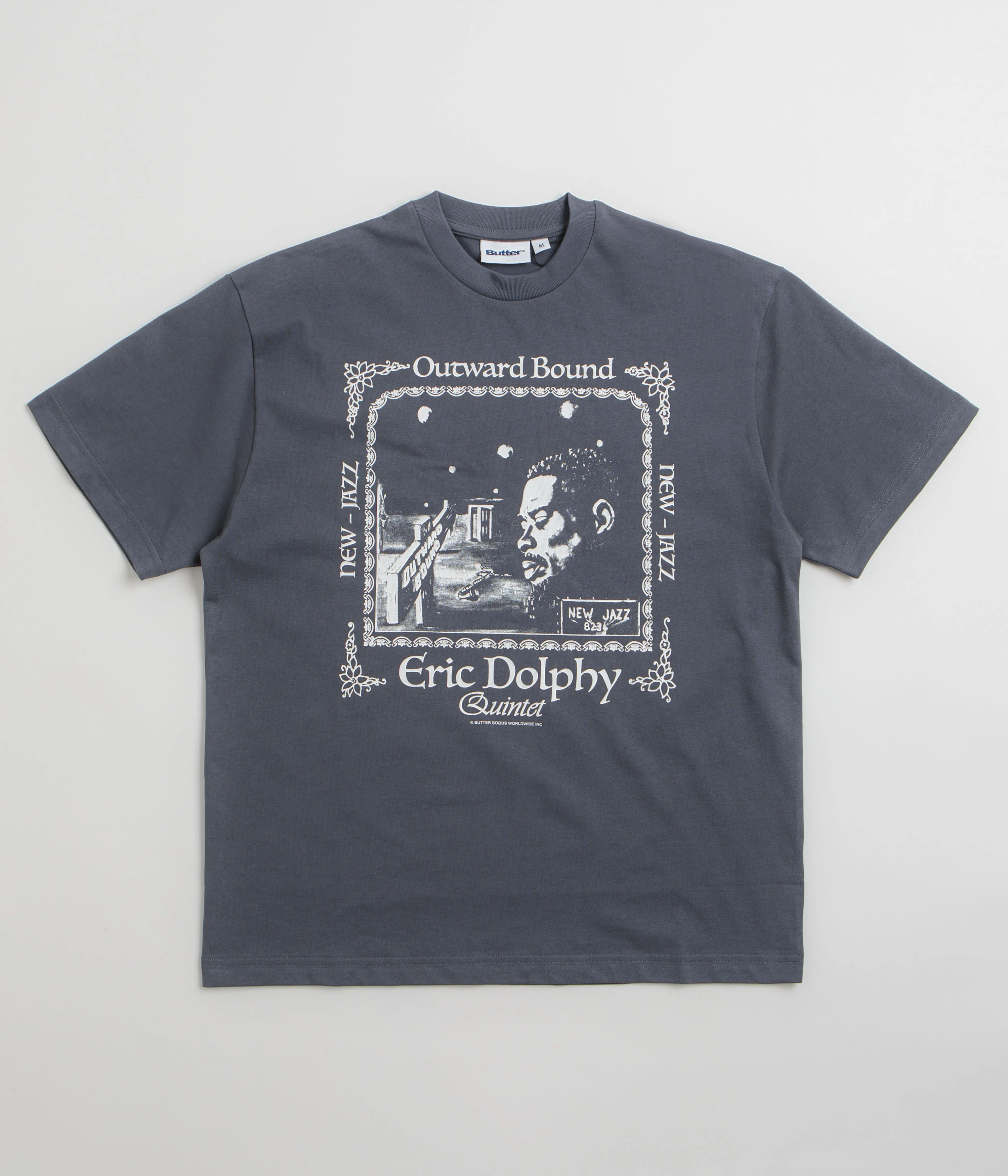 Image of Butter Goods Outward Bound T-Shirt - Slate
