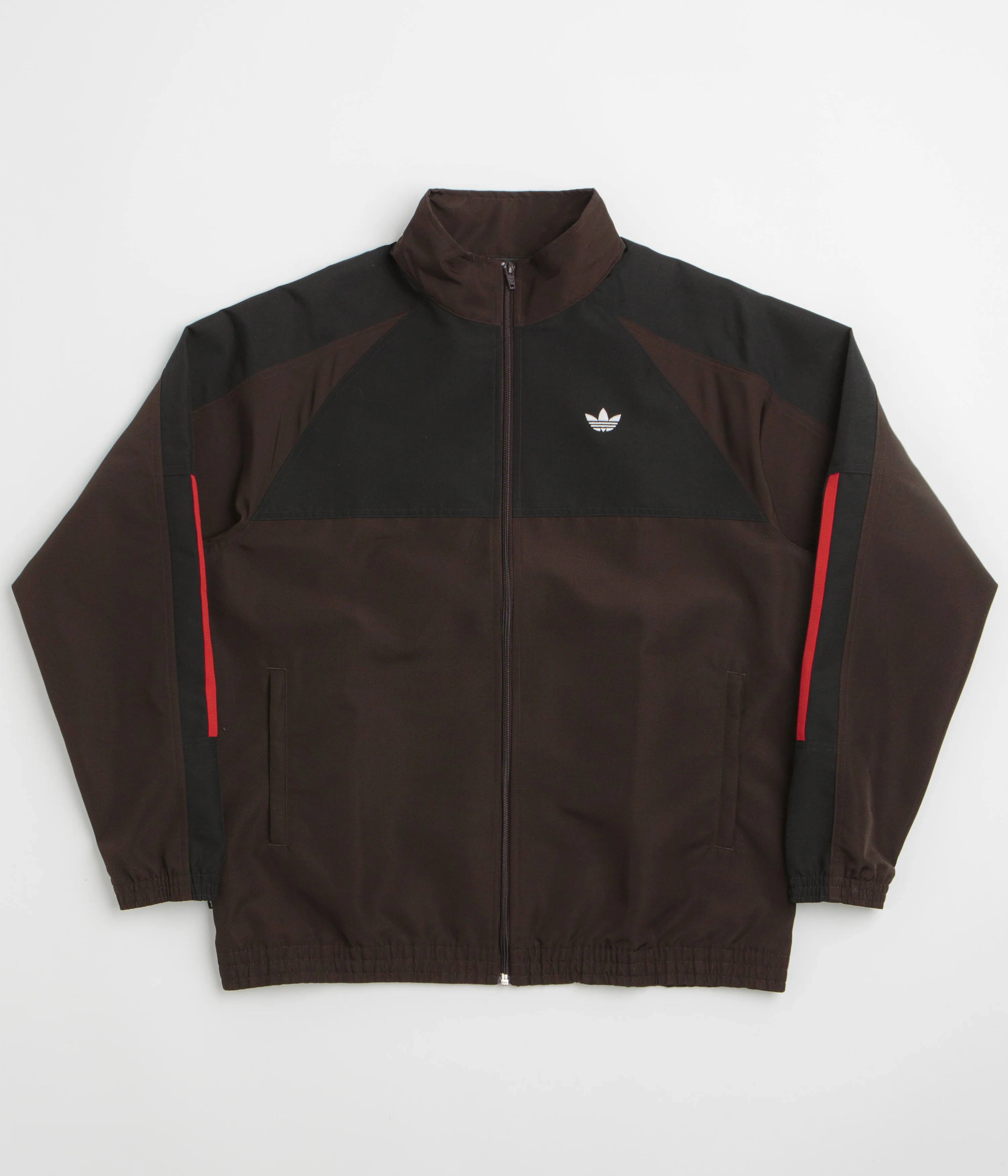 Image of Adidas Gatsele Track Jacket - Aurora Coffee / White / Black