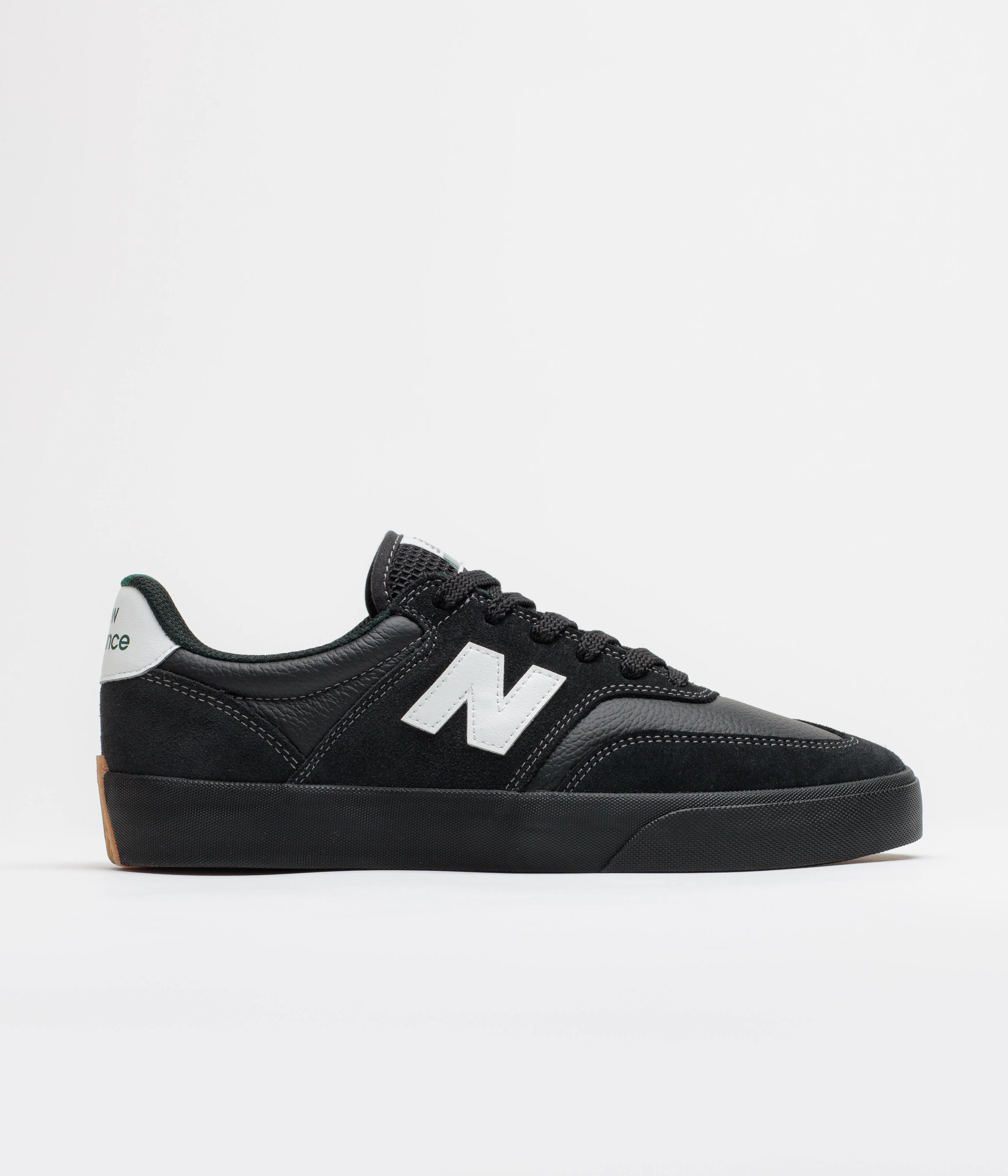 Image of New Balance Numeric 340 Shoes - Black / Black