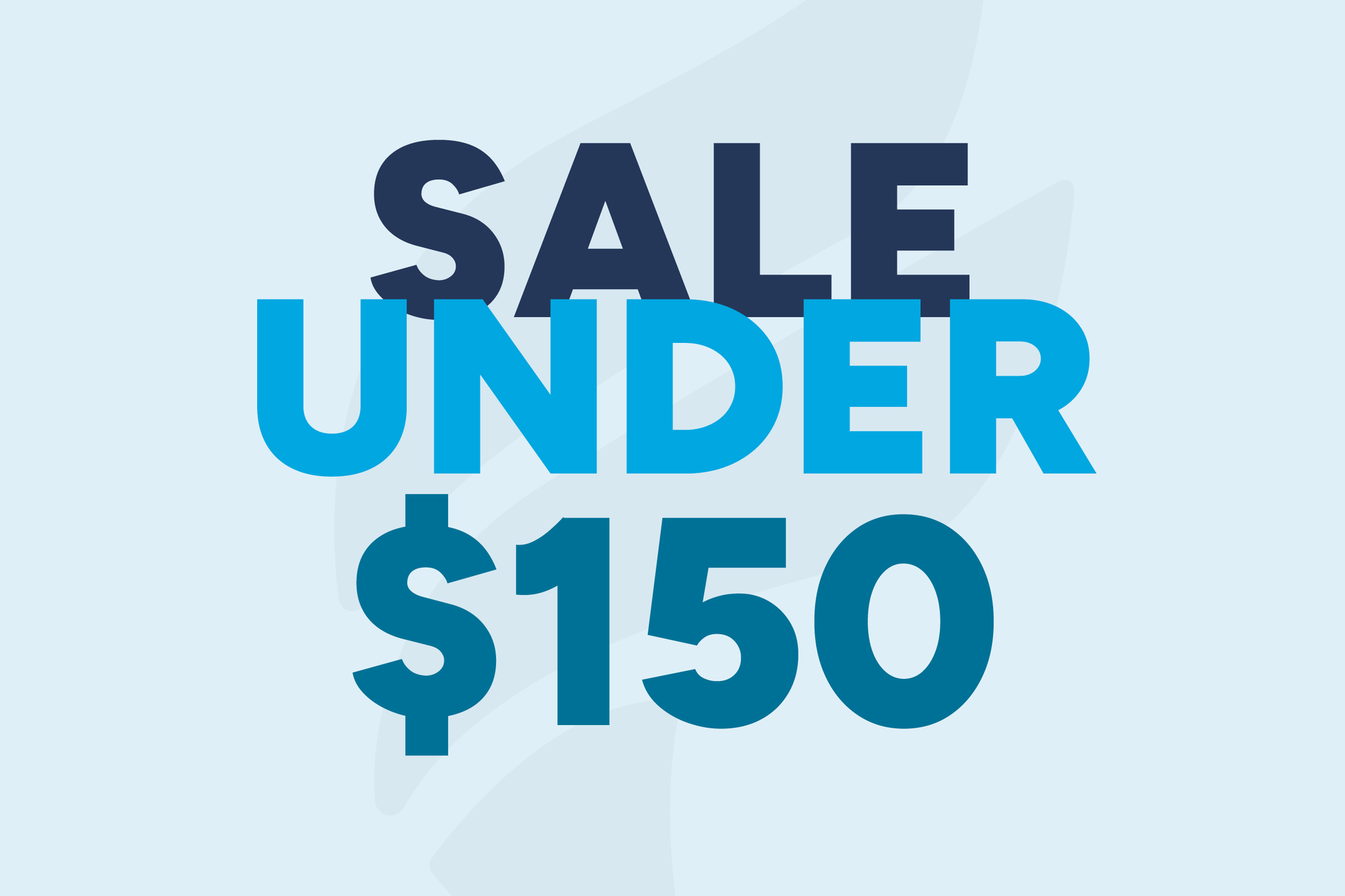Sale under $150