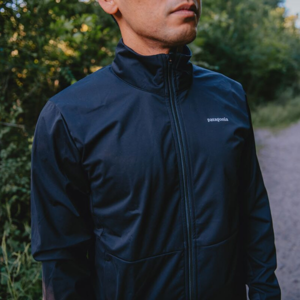 Man wearing a Patagonia jacket