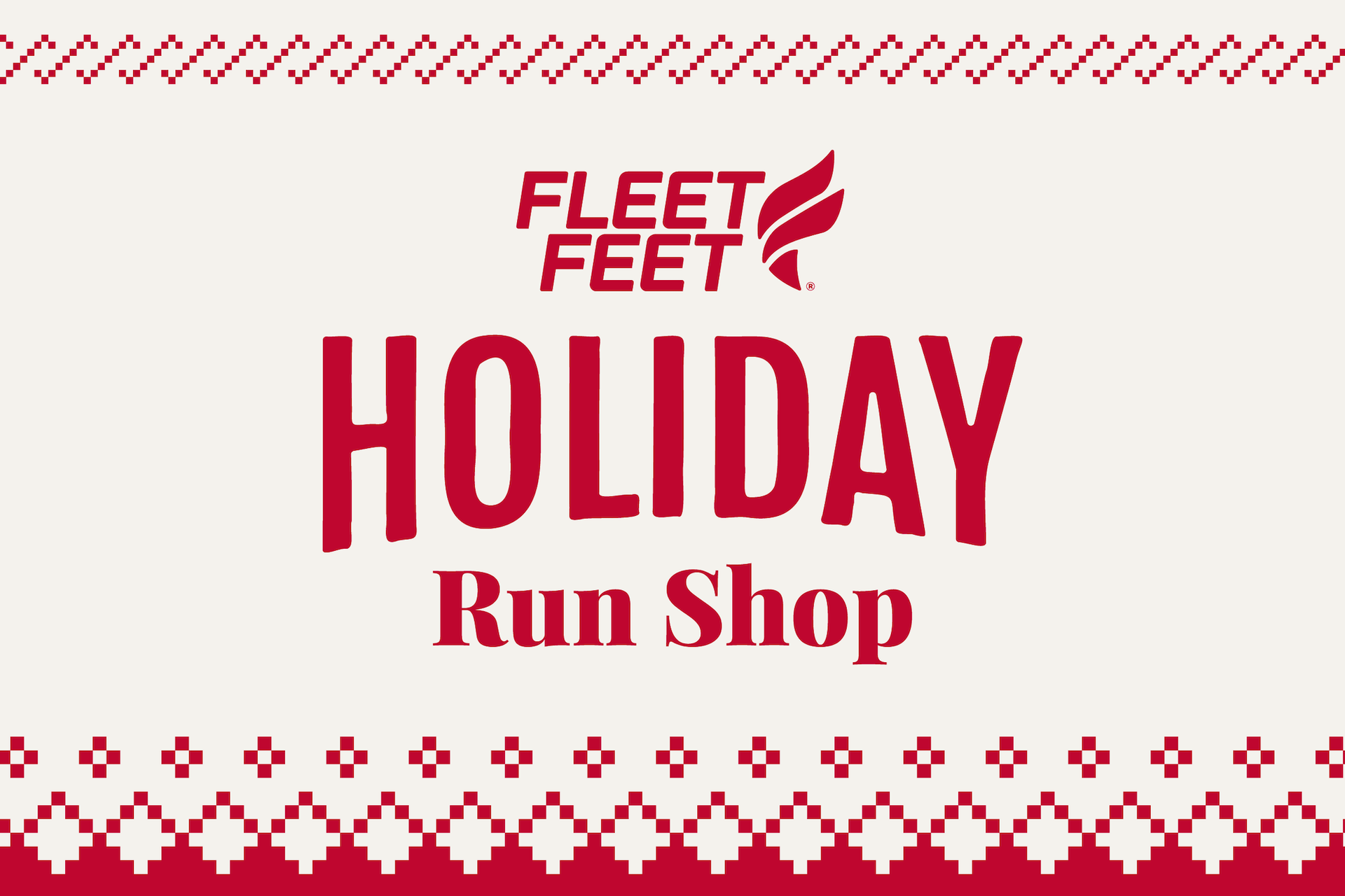 Fleet Feet Holiday Run Shop