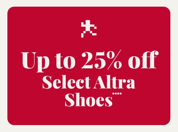 Up to 25% off Select Altra shoes