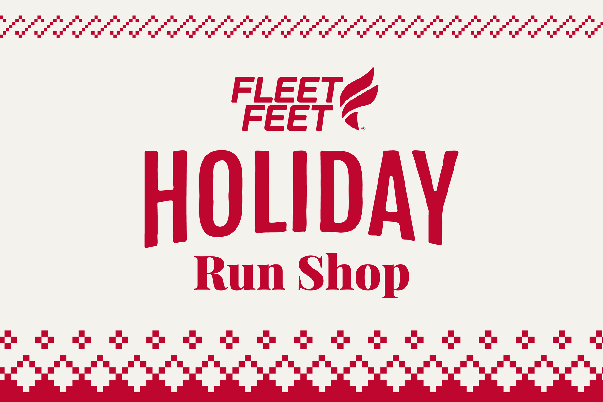 Fleet Feet Holiday Run Shop