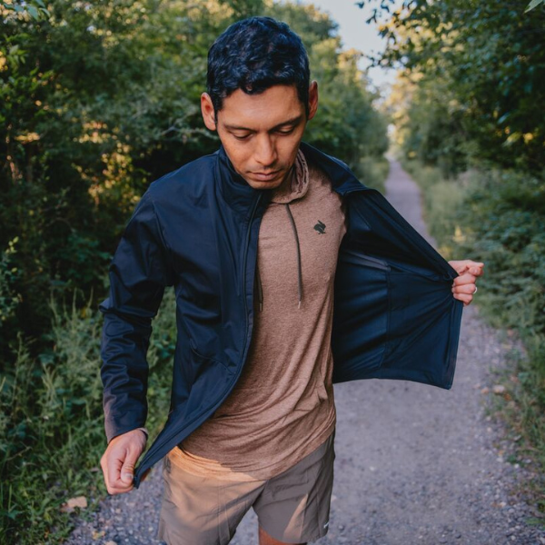 Man wearing a jacket