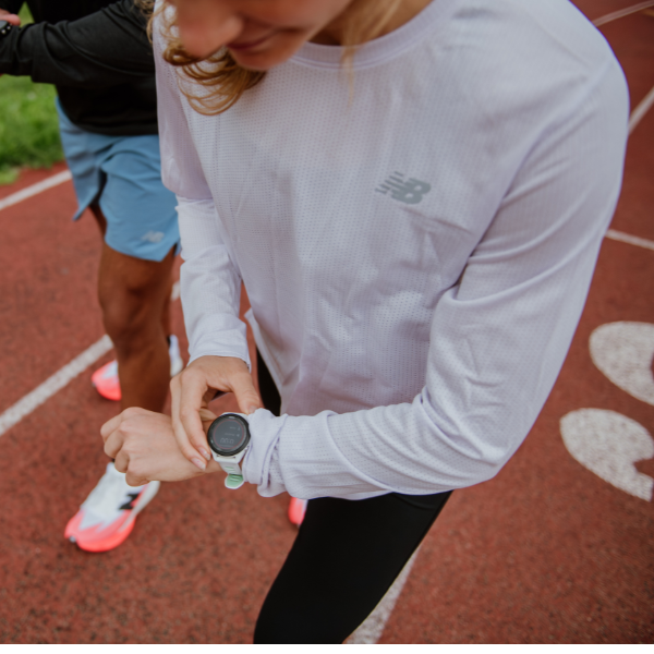 Woman wearing a watch