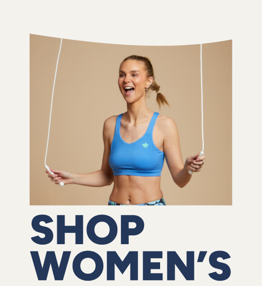 Woman jump roping