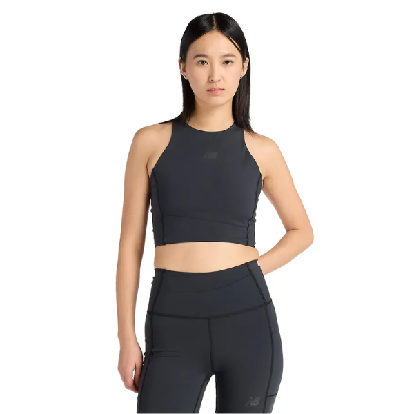 New Balance Sleek Storage Race Crop