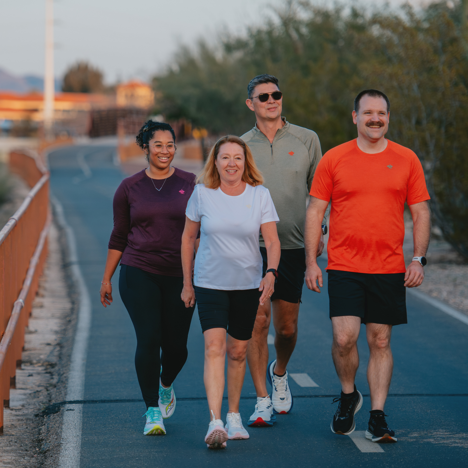 Group of people walking