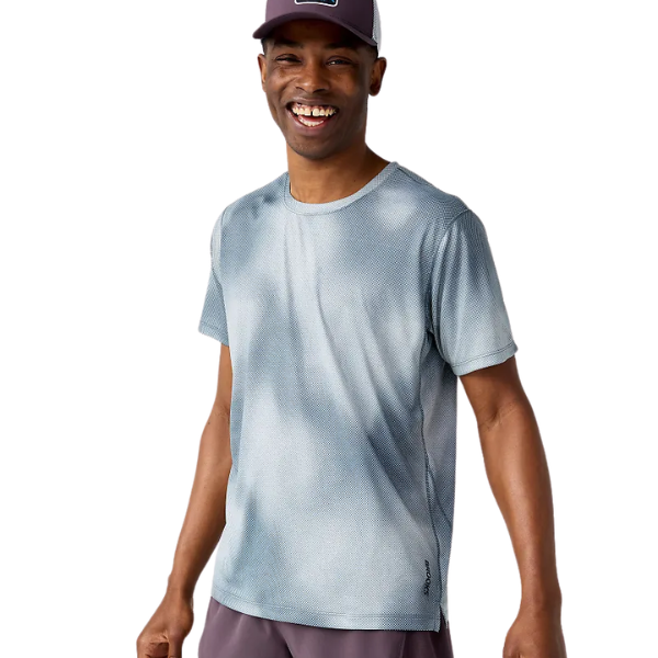 Men's Brooks Dash Short Sleeve Printed