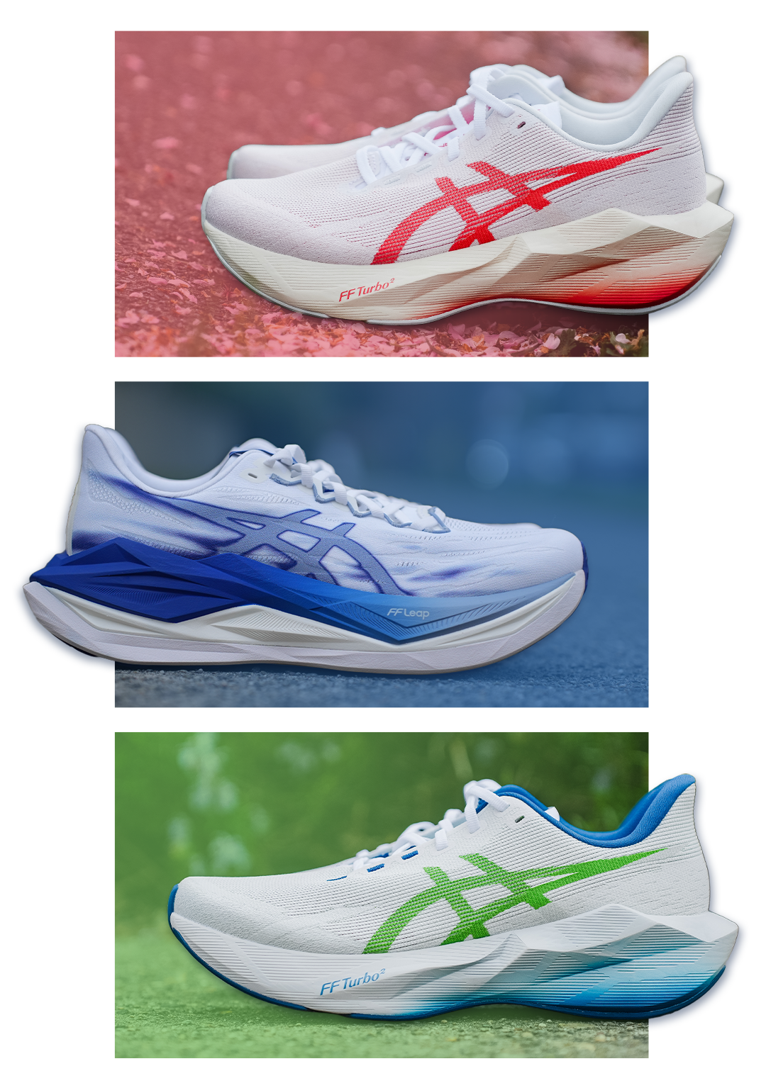 ASICS Novablast 6 and Superblast 3