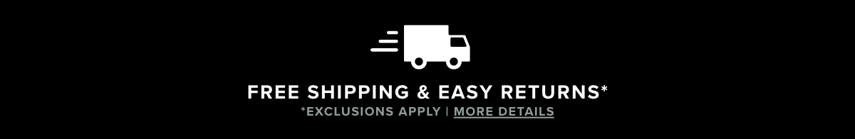 Free Shipping & Easy Returns