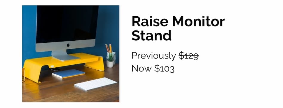 Raise Monitor Stand