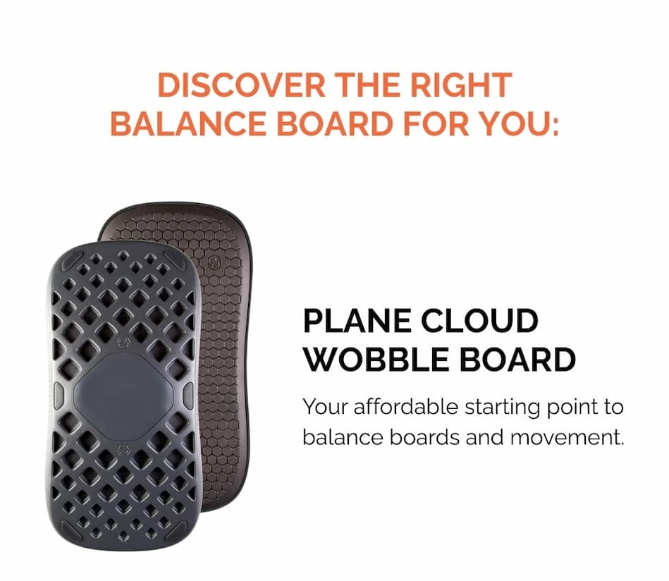Plane Cloud Balance Board
