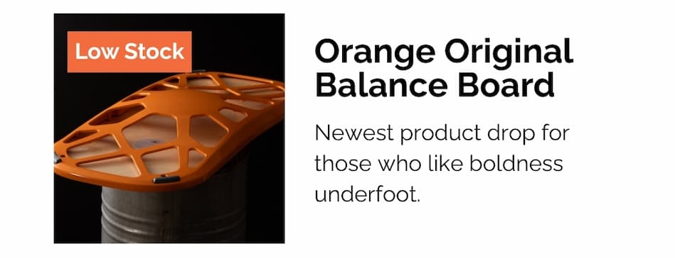 Orange Original Balance Board