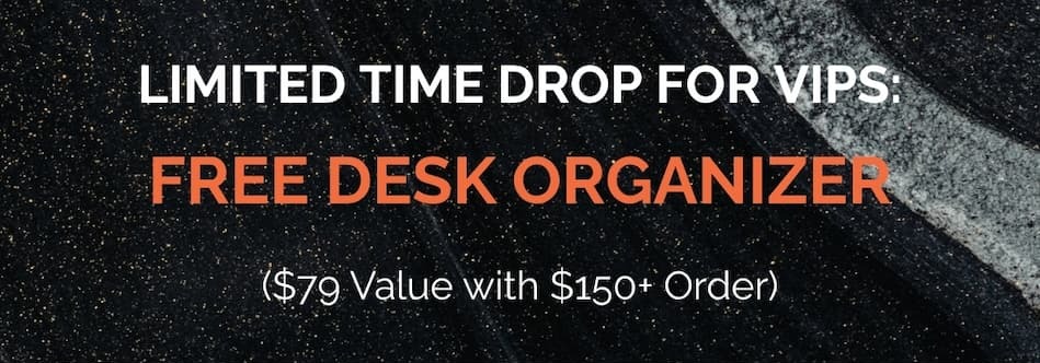 FREE DESK ORGANIZER
