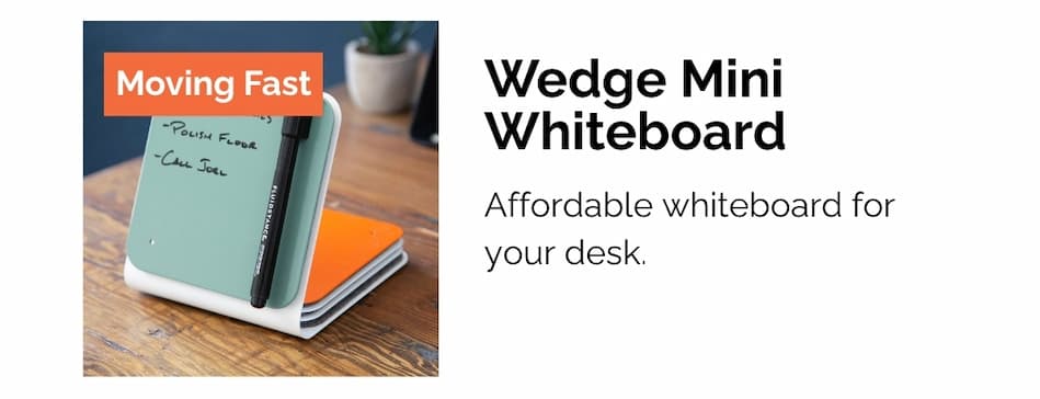Wedge Mini Whiteboard