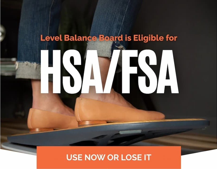 Level Balance Board HSA FSA Eligible