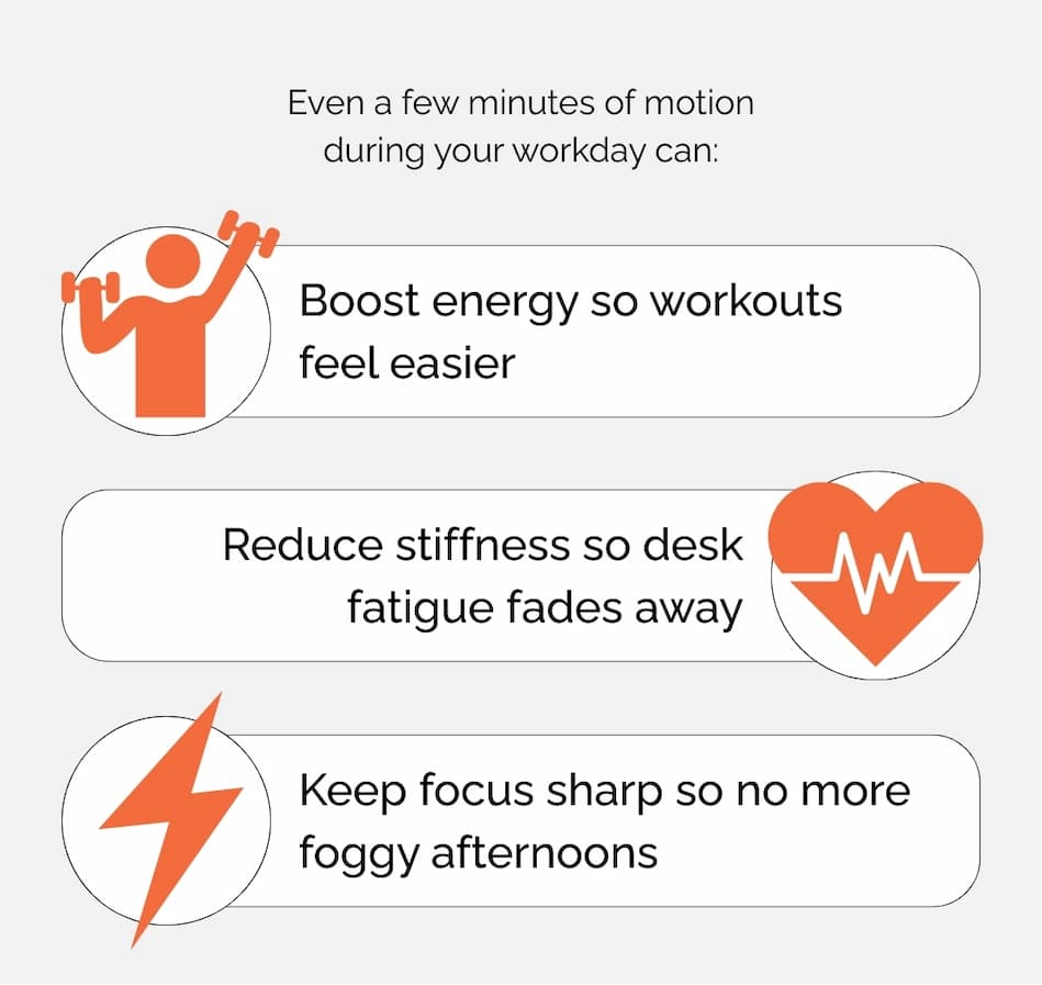 How movement helps you