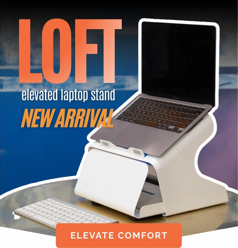 Loft Elevated Laptop Stand New Arrival
