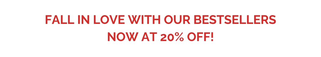 Spread the love 20% OFF Sitewide