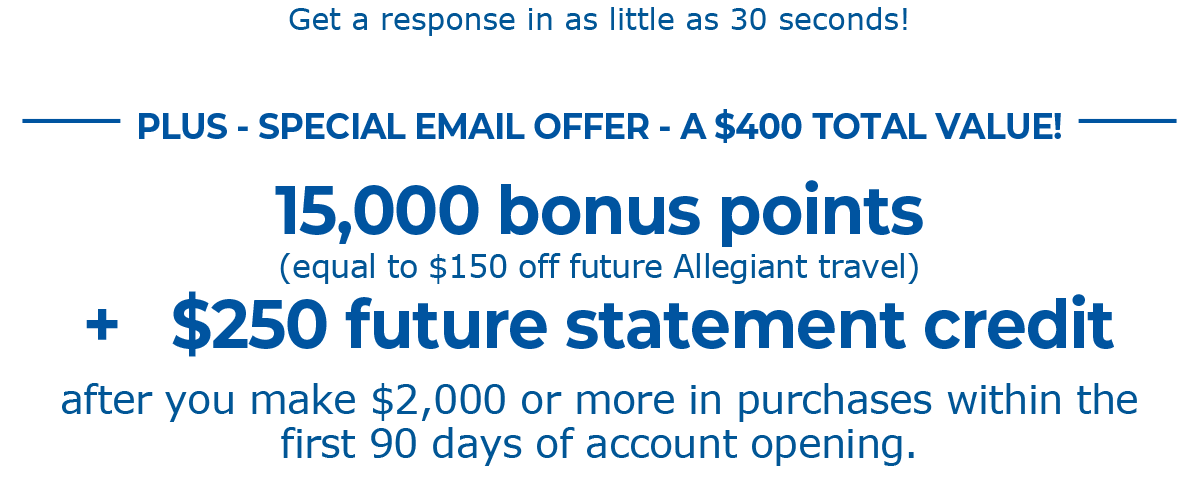 15,000 bonus points + $250 future statement credit