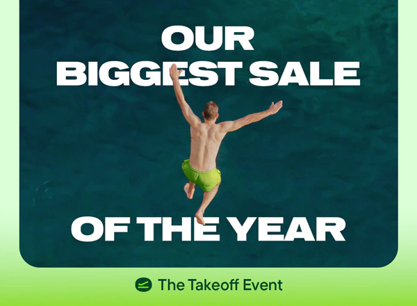 Biggest sale of the year!