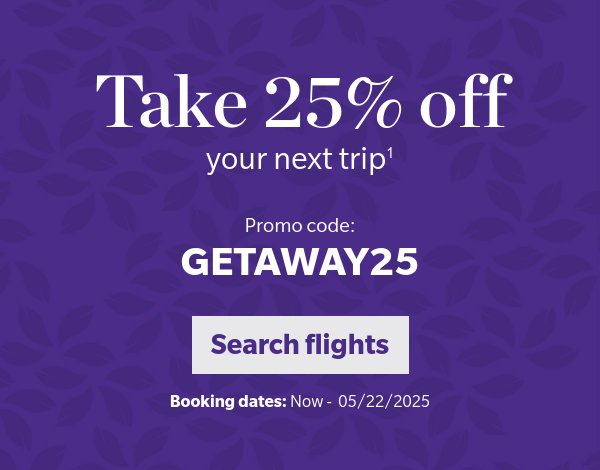 Book your low fare today.^1