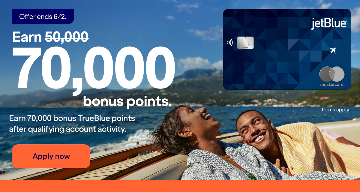 Earn 70,000 bonus points. Earn 70,000 bonus TrueBlue points after qualifying account activity.