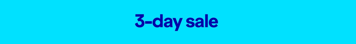 Hurry, this sale ends on July 24 at 11:59 p.m. Eastern time.