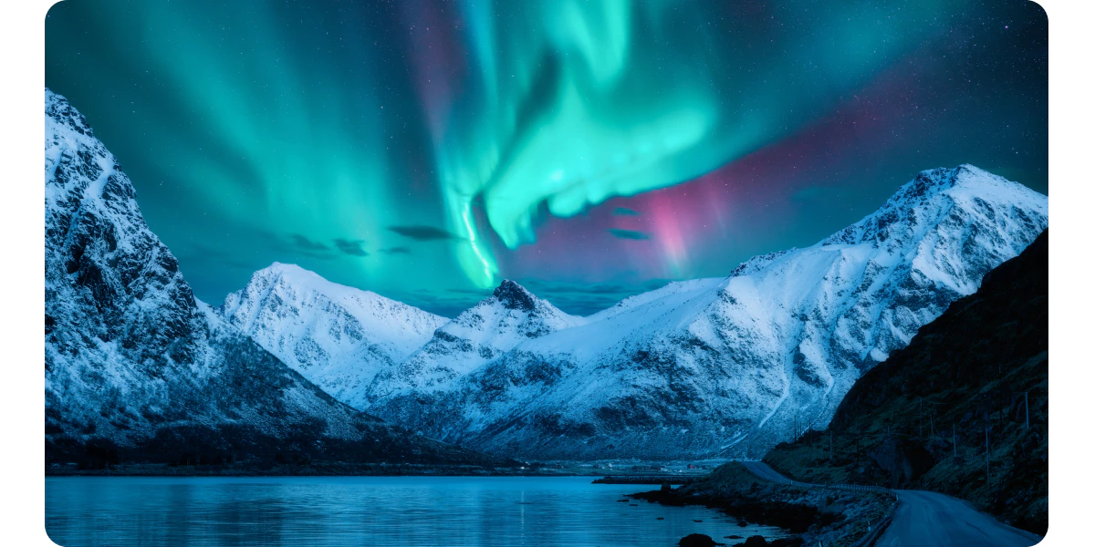 Image of Northern Lights.