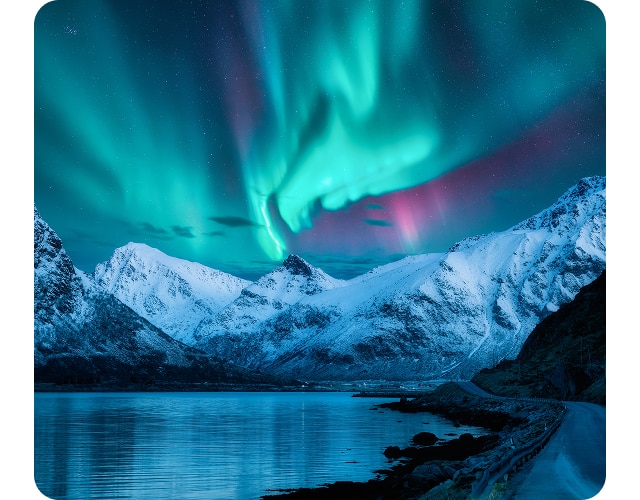 Image of Northern Lights.