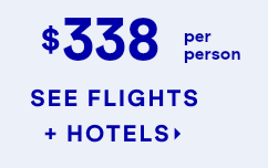  to SJO roundtrip flights + 2 hotel nights from 338 per person. Click here to book now.