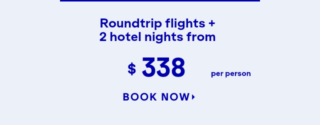 JFK to SJO roundtrip flights + 2 hotel nights from 338 per person. Click here to book now.
