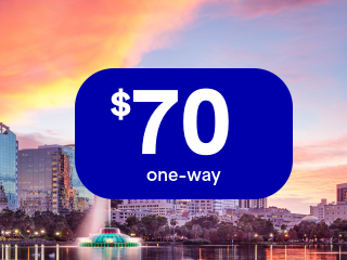 Fares from JFK to MCO.