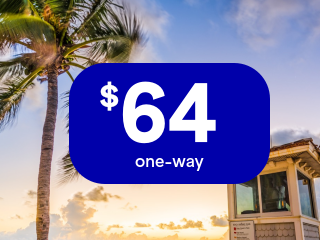 Fares from JFK to FLL