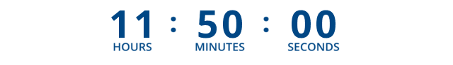 Countdown timer to Cyber Monday