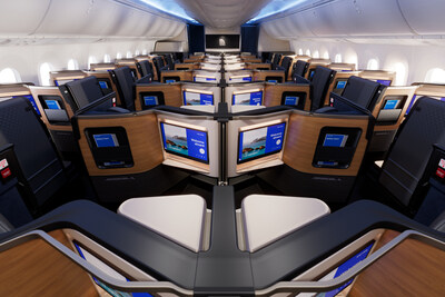 United Unveils the Elevated Aircraft Interior: Higher Standard of Premium International Travel Includes New Business Class Suites, Caviar Service and Largest Seatback Screens in the U.S. on new 787 Dreamliners