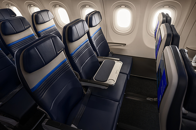 United Launches Another Economy Class Innovation:   Economy Plus Seats With Extra Elbow Room