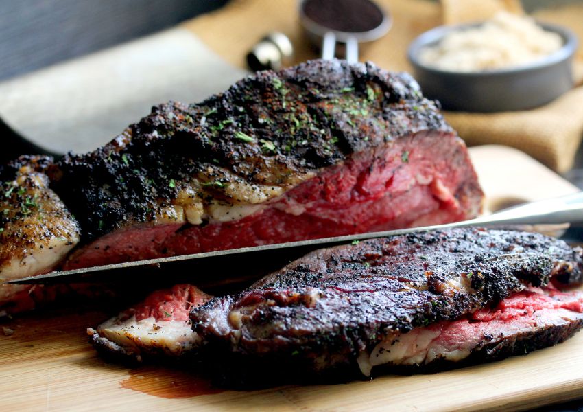 Recipe for Bourbon & Coffee-Crusted Prime Rib