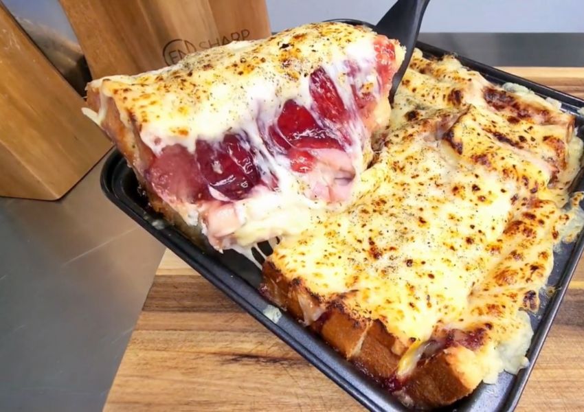Video Recipe for Monte Cristo-Style Holiday Ham & Jam Casserole