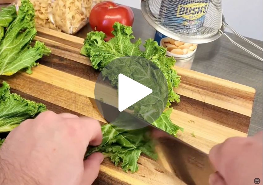 Follow-Along Video For Preparing Mustard Greens