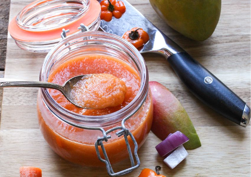 Recipe for Mango Habanero Sauce