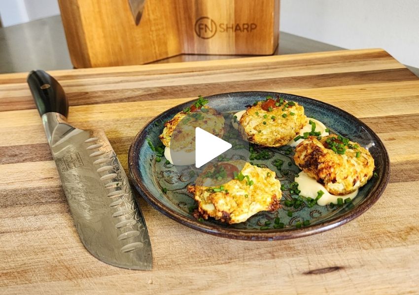 How to Make Air-Fried Kohlrabi Fritters