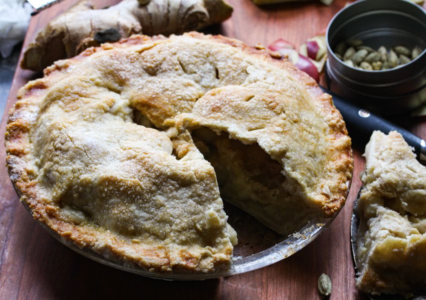 Recipe for Homemade Apple Pie With Cardamom and Ginger