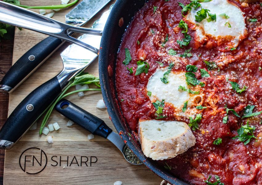 F.N. Sharp Knives With Shakshuka Recipe