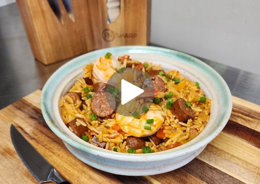 Recipe for Onee-Pan Cajun Shrimp & Sausage Jambalaya