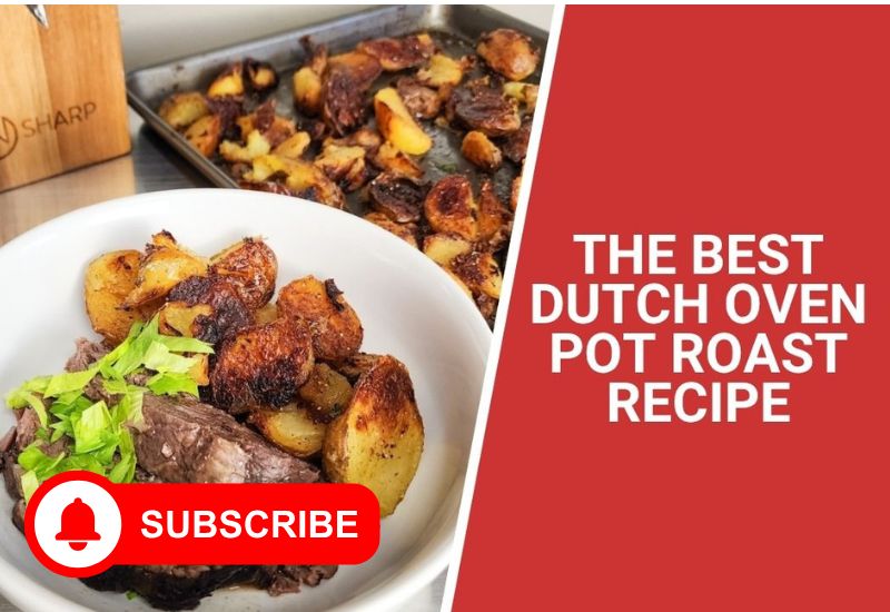 Pot Roast Recipe Video Thumbnail from a YouTube video playlist with a callout to subscribe.
